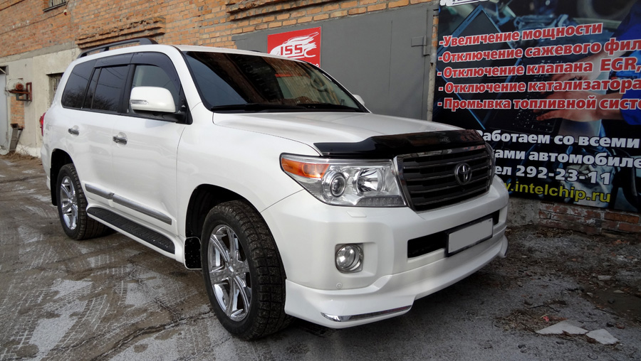 Toyota Land Cruiser 200 — увеличение мощности