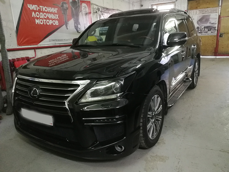 LX570 — чип-тюнинг во Владивостоке
